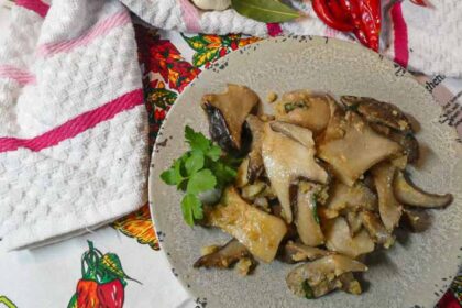 Funghi cardoncelli gratinati in padella